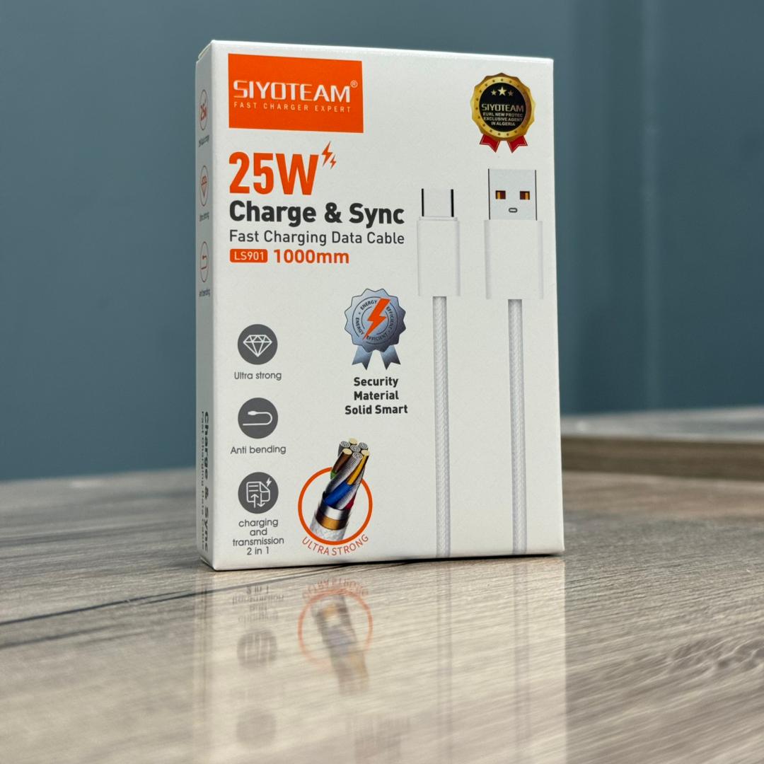 CABLE LS901 LDNIO SIYOTEAM USB TO TYPE C 25W